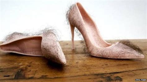 Hairy High Heels Called Grossest Shoes Of All Time Bbc News