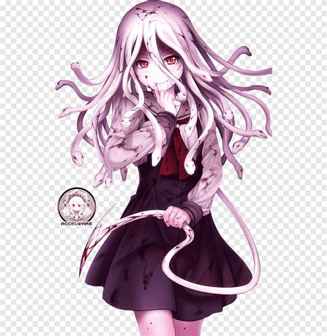 Anime Medusa Yuno Gasai Monogatari Series Character Anime Purple Cg Artwork Png Pngegg
