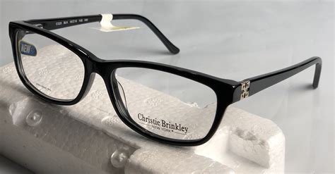 Christie Brinkley C320 Black 55 15 145 Womens Eyeglass Frame