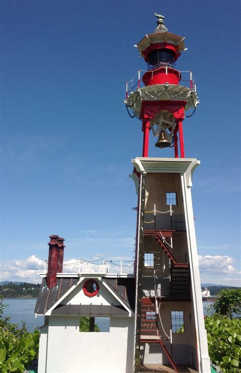 See more ideas about lighthouse, handmade, driftwood. "Porter's Pointe" Miniature Lighthouse 1:12 Dollhouse ...