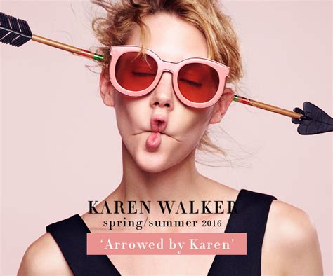 karen walker sunglasses ss 2016 ‘arrowed by karen