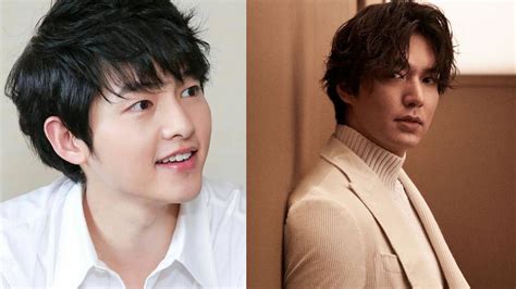 lee min ho song joong ki and other heartthrob oppas in their quirky messy hairstyles
