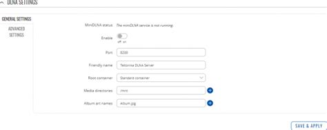 File Networking Rutos Manual Dlna General Settings Png Teltonika Networks Wiki