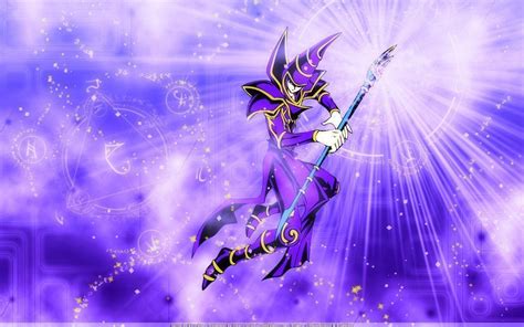 Yu Gi Oh Dark Magician Wallpapers Wallpaper Cave