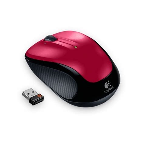Logitech M325 Wireless Mouse Red Dell Usa