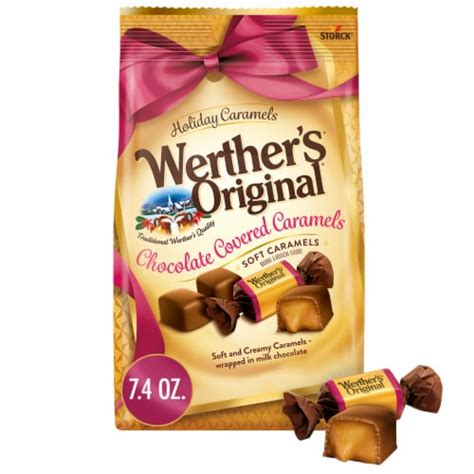 Werthers Original Chocolate Covered Soft Caramels 74 Oz Kroger
