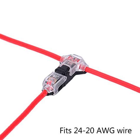 Low Voltage Wire Splice Connectors Pack Of 12 Quick Solderless T Tap