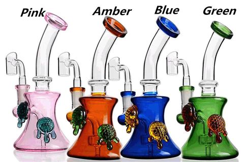 Cute Multi Color Bubblers Rigs For Girls Or Guys Rocky Green King