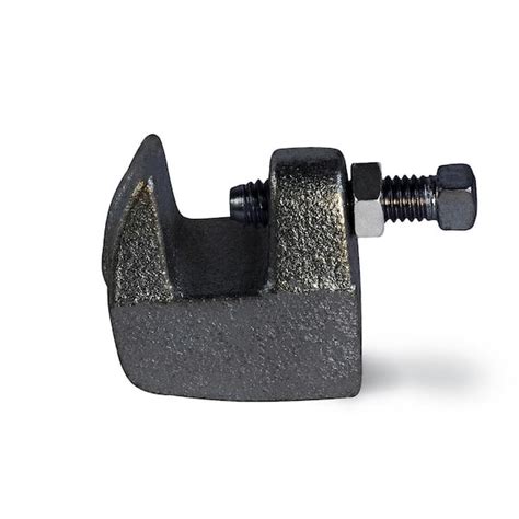The Plumbers Choice Purlin Beam Clamp For 38 Threaded Rod In Uncoated