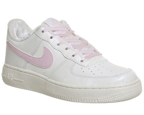 Nike confirms that the women's air force 1 pixel triple white releases october 22nd for $100 usd. Nike Air Force 1 Trainers White Article Pink - Sneaker damen