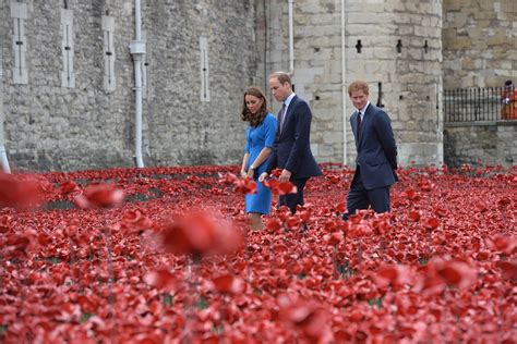 The flowers of war / the 13 women of nanjing. Prince William and Kate visit poppy moat Tower of London ...