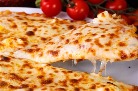 Premium Photo Four Cheese Pizza