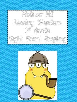 Mcgraw hill math 1st grade : McGraw Hill Reading Wonders: High Frequency Word Graphing ...