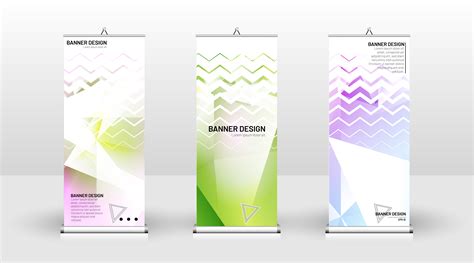 Vertical Banner Template Design 675107 Vector Art At Vecteezy
