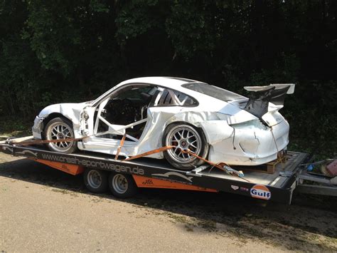Porsche 997 Gt3 Cup Hockenheim Unfall Crash Sportwagen
