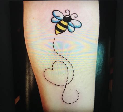 75 Cute Bee Tattoo Ideas Art And Design Bumble Bee Tattoo Small