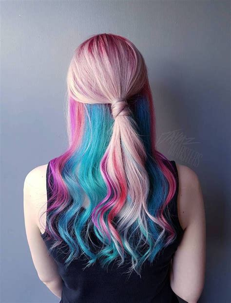 20 Cotton Candy Hairstyles That Are As Sweet As Can Be Cotton Candy