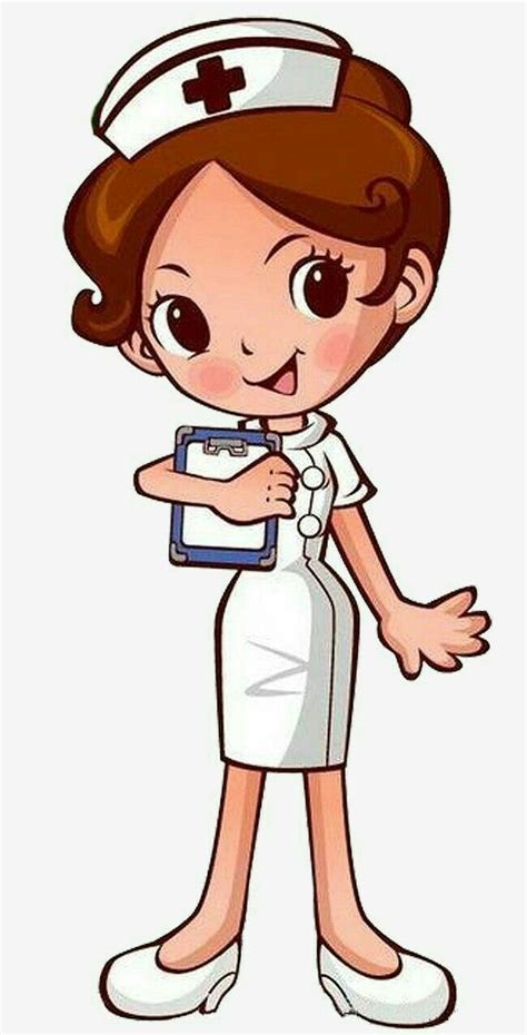 ¿cómo descargar una imagen de enfermera? Pin de Ericka Méndez Arce en Clipart | Enfermeras animadas ...