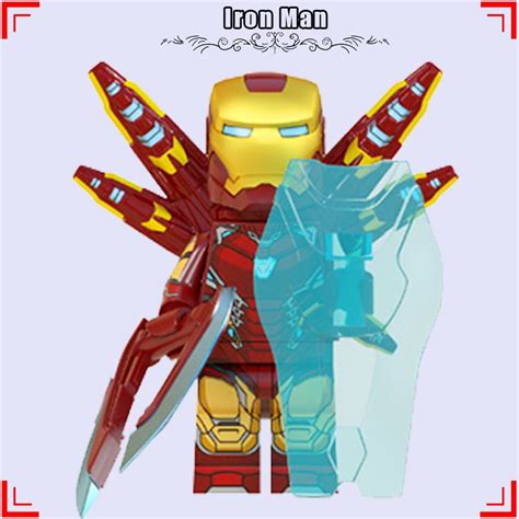 Lego Minifigures Avengers Endgame Hulk War Machine Iron