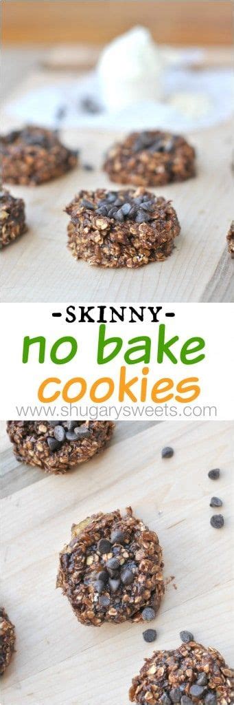 Mix the oats and vanilla extract into the banana. Skinny No Bake Cookies: made with banana, oatmeal ...