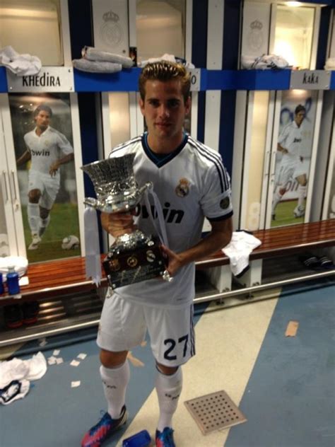 José ignacio fernández iglesias (hu); Nacho Fernández jugador canterano del Real Madrid. (With ...