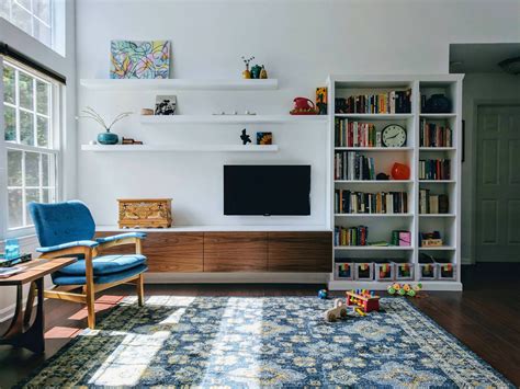 30 Floating Shelves Living Room Ideas Decoomo