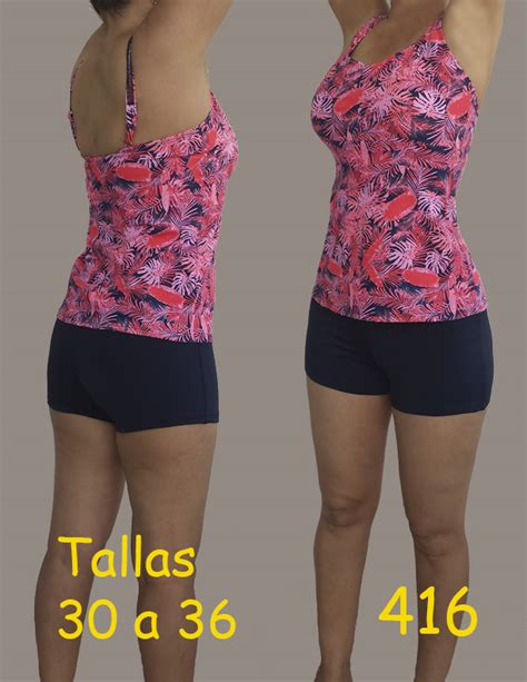 Trajes De BaÑo Sol De Abril Short Con Blusa Y Top