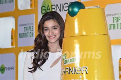 Alia Bhatt Was At The Launch Of Garnier Fructis Triple Nutrition Media