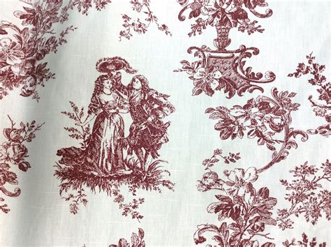 Victorian Cotton Fabric Fabric By Meter Fabric By Yard Provence
