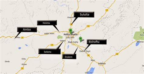 Addis Ababa City New Master Plan Map