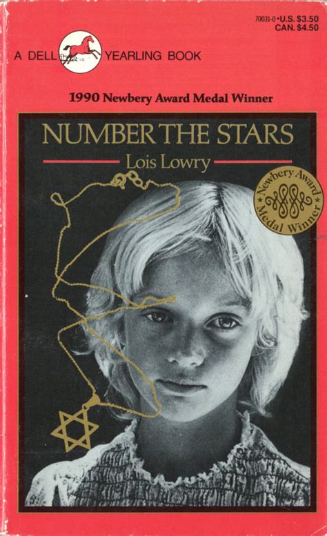 Number The Stars By Lois Lowry Newbery Award Metal Winner