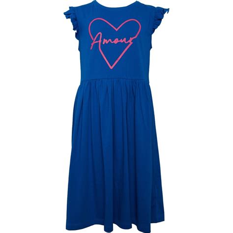 Buy Minoti Junior Girls Amour Jersey Dress Navy