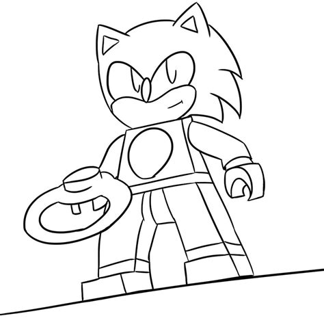 Lego Sonic Coloring Pages | Pokemon coloring pages, Coloring pages