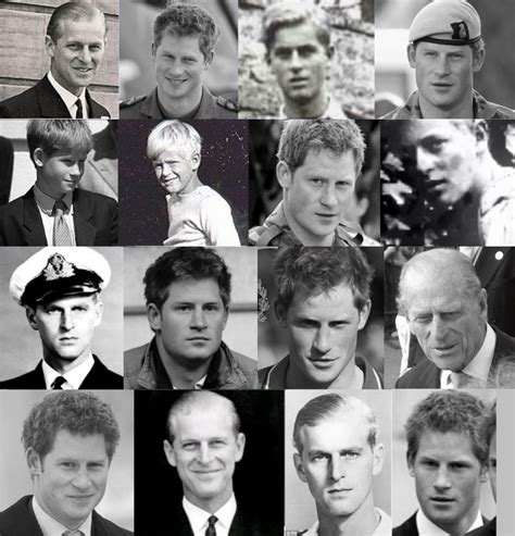 The resemblance of prince harry and prince philip when they were the same age is uncanny. Are H.R.H. The Prince Harry's Father & his Mother's ( ex ...