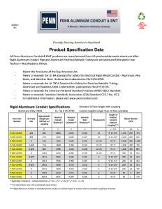 Emt Conduit Spec Sheets Hot Sex Picture