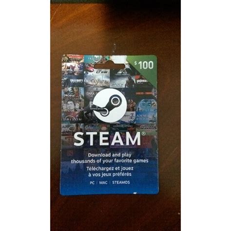 Steam gift card GLOBAL $100 CDN - Steam Gift Cards - Gameflip