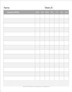 Using our printable pet care charts. Free Printable Blank Charts | printable blank charts image ...