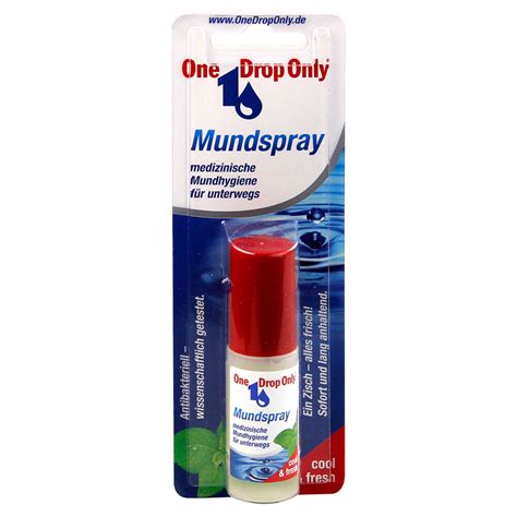 erfahrungen zu one drop only mundspray 15 milliliter medpex