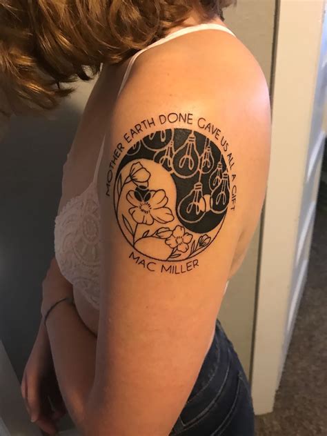 Mac Miller Tattoos Trendy Tattoos Inspirational Tattoos
