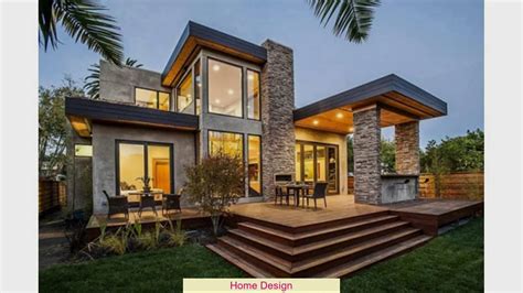 Rumah mewah konsep minimal modern. Desain Rumah Tingkat Belakang - YouTube