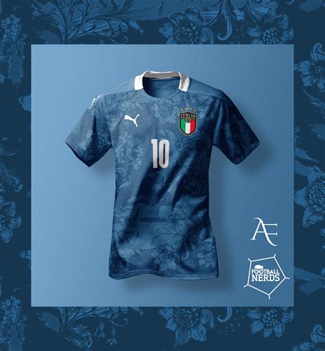 La squadra azzura a fini première de son groupe lors des qualifications pour l'euro, en écrasant ses adversaires ! Il concept kit contest sulle maglie dell'Italia per Euro 2020