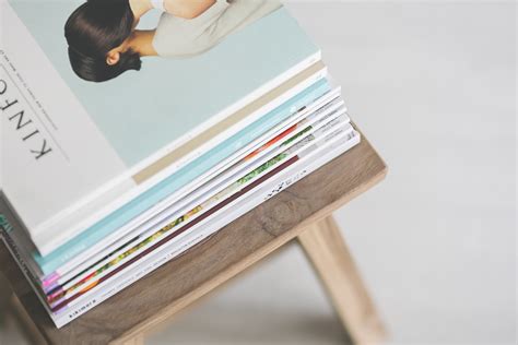 Stack of magazines · Free Stock Photo