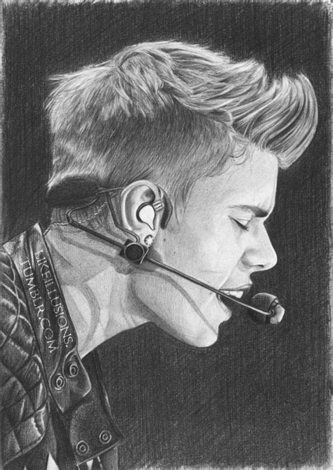 The top shape flooks like melting ice cream on top of a ice cream cone. justin bieber drawing | Tumblr