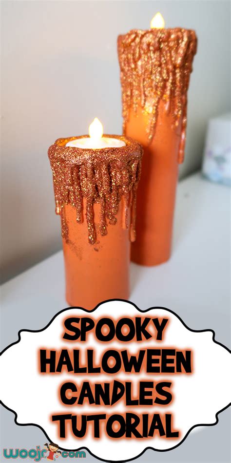 Spooky Halloween Candles Tutorial Woo Jr Kids Activities Children