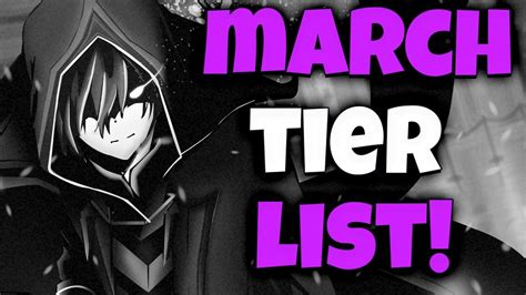 The Eminence In Shadow Rpg Tier List March 2023 Youtube