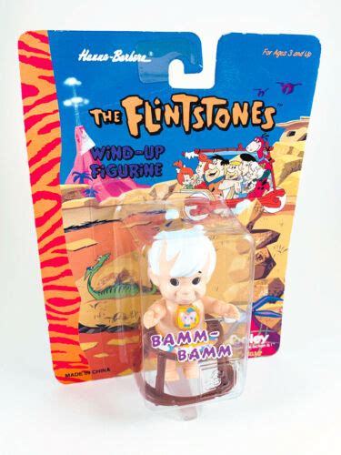 Hanna Barbera The Flintstones Bamm Bamm Wind Up Figurine Boley 1994 Ebay