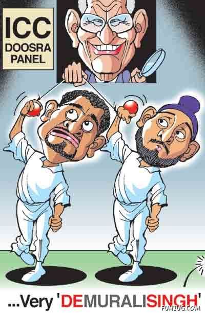 Funny Cricket Cartoons