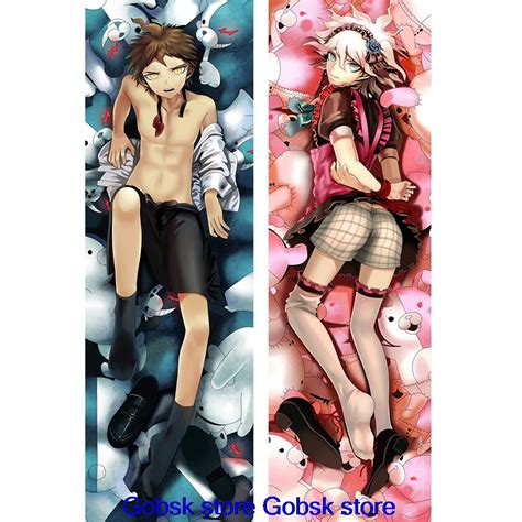 March Anime Danganronpa Trigger Happy Havoc Dakimakura Pillow Cover