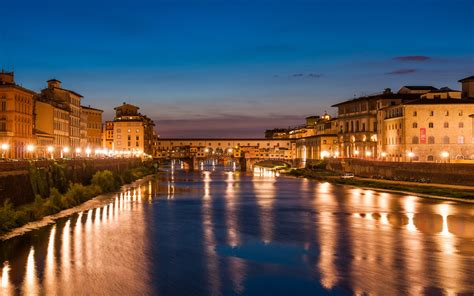 Ponte Vecchio Bridge Florence Italy Wallpapers 2560x1600 838669