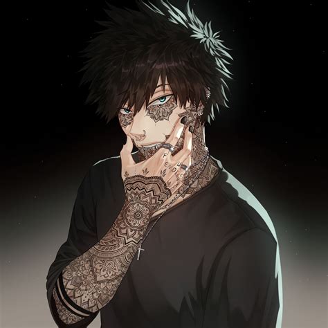 Dabi With Tattoos Instead Of Scars By Piiipa On Deviantart